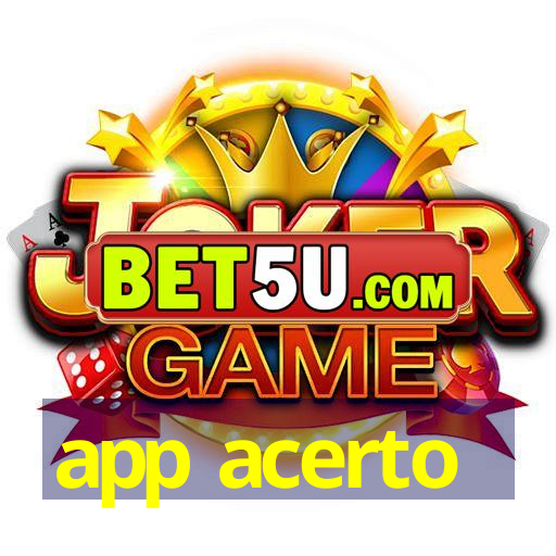 app acerto