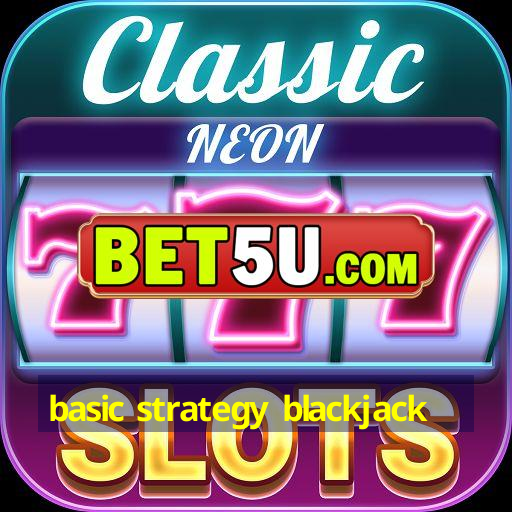 basic strategy blackjack