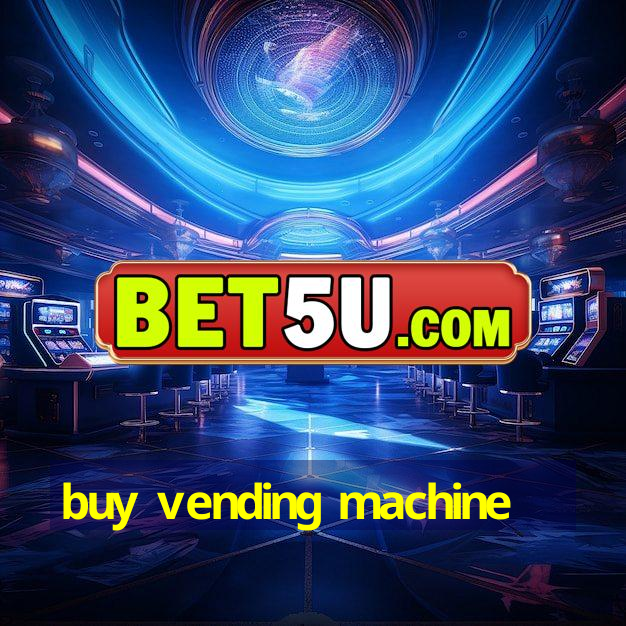 buy vending machine