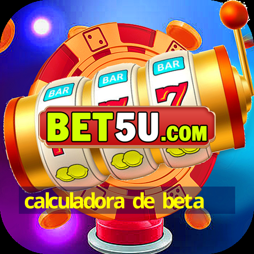 calculadora de beta