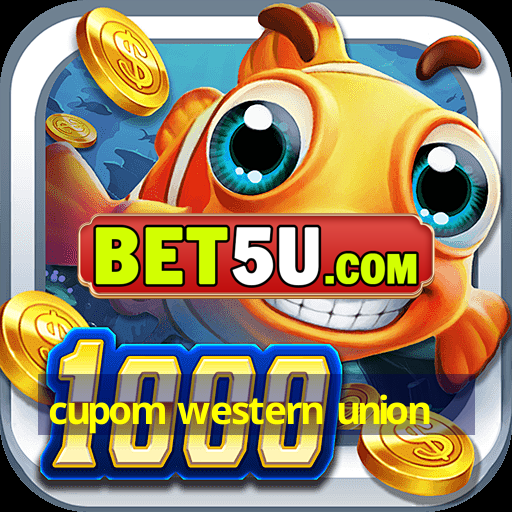 cupom western union