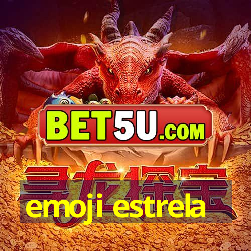 emoji estrela