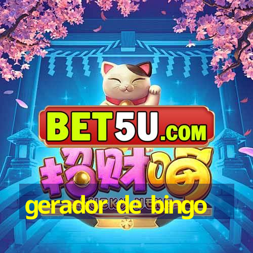 gerador de bingo