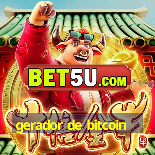 gerador de bitcoin