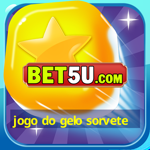 jogo do gelo sorvete