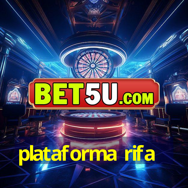 plataforma rifa