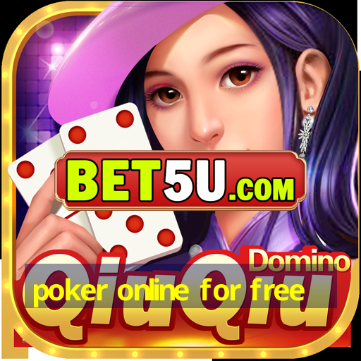 poker online for free