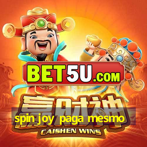 spin joy paga mesmo