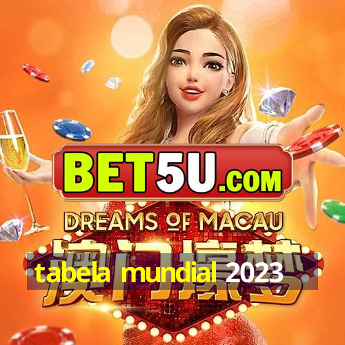 tabela mundial 2023